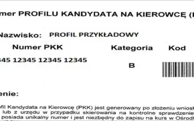 Jak zapisać się na kurs prawa jazdy krok po kroku? Co to jest Profil Kandydata na Kierowcę – PKK?