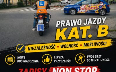 Kurs prawa jazdy kat. B oraz szybkie kursy kat. C, CE i BE – postaw na sprawdzone szkolenie w OSK Expert